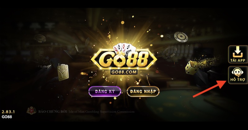 Các tính năng khi liên hệ Go88